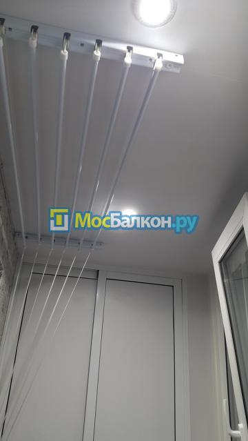Отделка балкона панелями