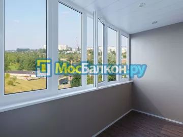 Пластиковое остекление лоджий под ключ по доступным ценам в Раменском | МосБалкон