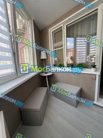 ОТДЕЛКА БАЛКОНА ПОД КЛЮЧ В МОСКВЕ ПАНЕЛИ