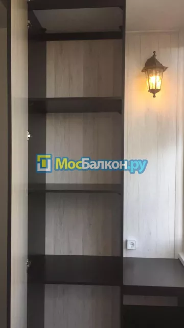 Шкаф на балкон купить в Раменском на заказ недорого от МосБалкон