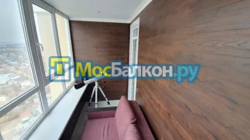 Шкаф на балкон купить в Раменском на заказ недорого от МосБалкон