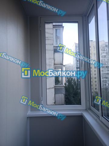 ХОЛОДНОЕ ОСТЕКЛЕНИЕ БАЛКОНА 2.5 МЕТРА ПОД КЛЮЧ
