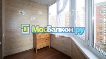 отделка балконов ламинатом примеры работ