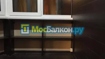 Шкаф на балкон купить в Раменском на заказ недорого от МосБалкон