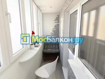 Заказать балкон в Раменском цена от 1320 руб | Остекление балконов и лоджий МосБалкон
