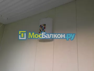 Отделка балкона и лоджии пластиковыми ПВХ панелями в Раменском от компании МосБалкон