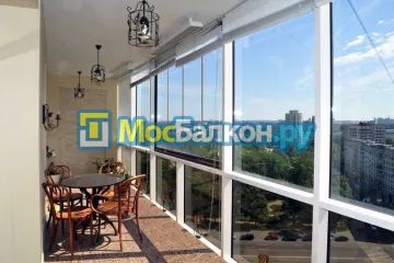 Отделка балкона и лоджии пластиковыми ПВХ панелями в Раменском от компании МосБалкон