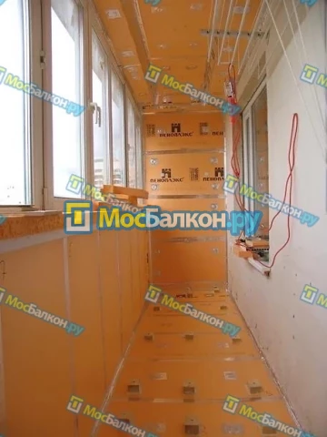 Утепление балкона пеноплэксом в Раменском на заказ недорого от МосБалкон