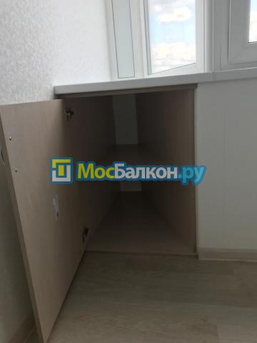 ОСТЕКЛЕНИЕ И ОТДЕЛКА ЛОДЖИИ С ВСТРОЕННЫМИ ТУМБАМИ