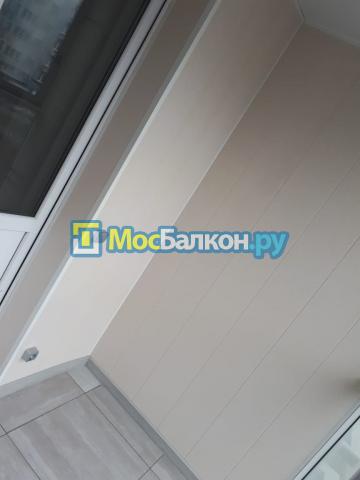 Ремонт балконов при комплексной отделки балкона под ключ, балкон 4 метра