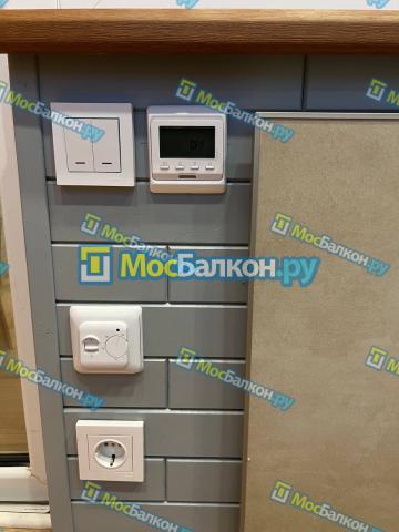  ОТДЕЛКА БАЛКОНОВ СТЕНОВЫМ ПАРКЕТОМ С ЛАМИНАТОМ