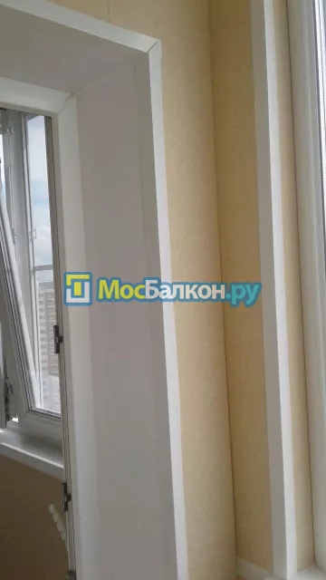 Отделка балкона и лоджии пластиковыми ПВХ панелями в Раменском от компании МосБалкон