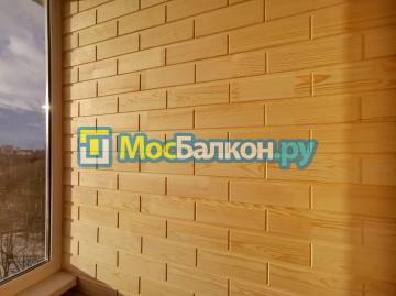 отделка деревянной вагонкой