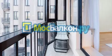 Отделка балкона и лоджии пластиковыми ПВХ панелями в Раменском от компании МосБалкон