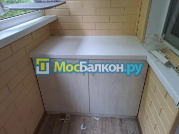 Шкаф на балкон купить в Раменском на заказ недорого от МосБалкон