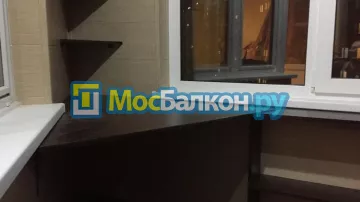 Шкаф на балкон купить в Раменском на заказ недорого от МосБалкон