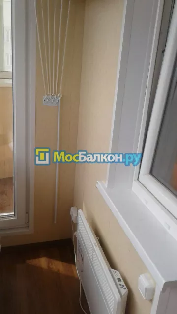 Отделка балкона и лоджии пластиковыми ПВХ панелями в Раменском от компании МосБалкон