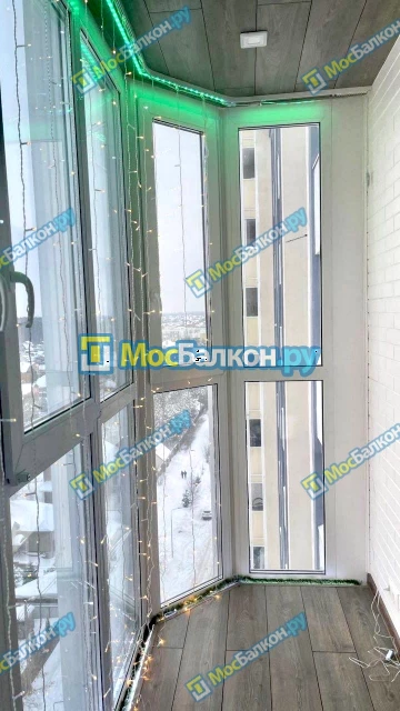 Панорамное остекление заказать под ключ по выгодной цене в Раменском от компании МосБалкон
