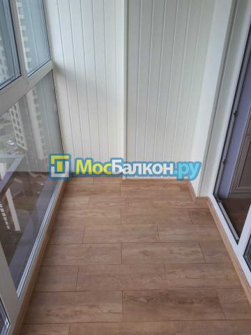 Ремонт балкона с расширением светового проема