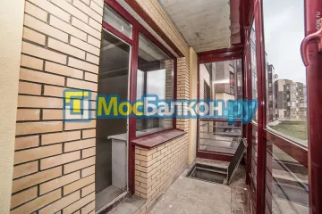 Шкаф на балкон купить в Раменском на заказ недорого от МосБалкон