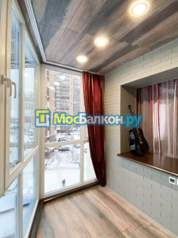 Заказать балкон в Раменском цена от 1320 руб | Остекление балконов и лоджий МосБалкон