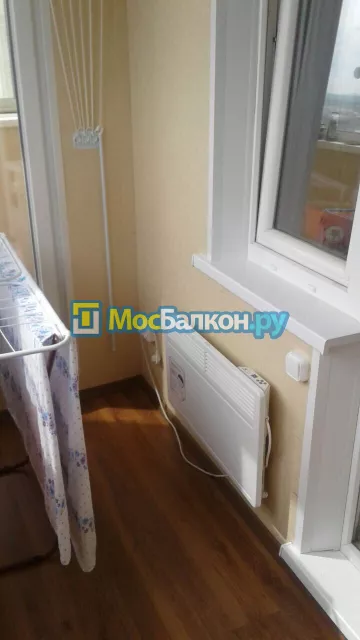 Отделка балкона и лоджии пластиковыми ПВХ панелями в Раменском от компании МосБалкон