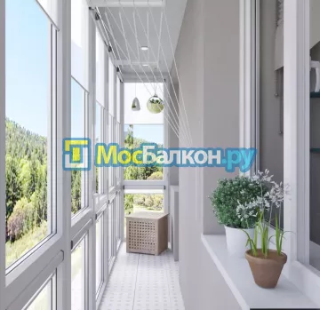 Отделка балкона и лоджии пластиковыми ПВХ панелями в Раменском от компании МосБалкон