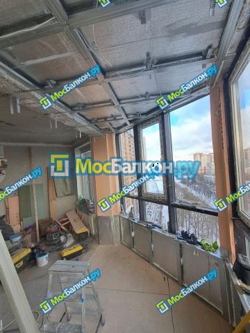 ОТДЕЛКА ЛОДЖИИ ГИПСОКАРТОНОМ (ГКЛВ)