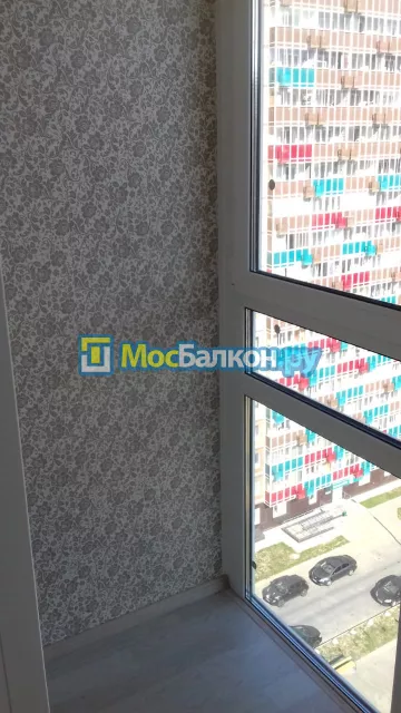 Отделка балкона и лоджии пластиковыми ПВХ панелями в Раменском от компании МосБалкон