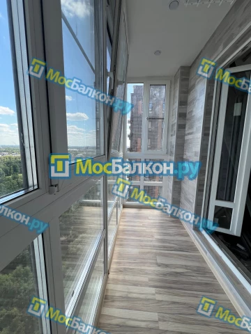 Панорамное остекление заказать под ключ по выгодной цене в Раменском от компании МосБалкон