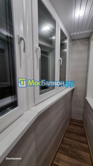 ПЛАСТИКОВОЕ ОСТЕКЛЕНИЕ И ОТДЕЛКА ЛАМИНАТОМ БАЛКОНА