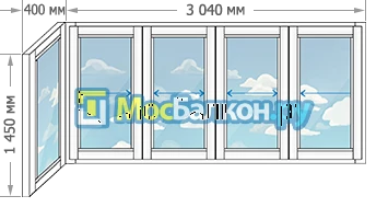 Заказать балкон в Раменском цена от 1320 руб | Остекление балконов и лоджий МосБалкон