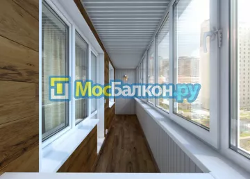 Отделка балконов в Раменском | Отделка балконов и лоджий и обшивка под ключ в МосБалкон