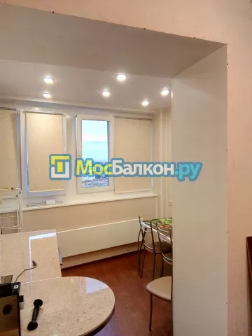 Объединение балкона и лоджии с комнатой в  Раменском