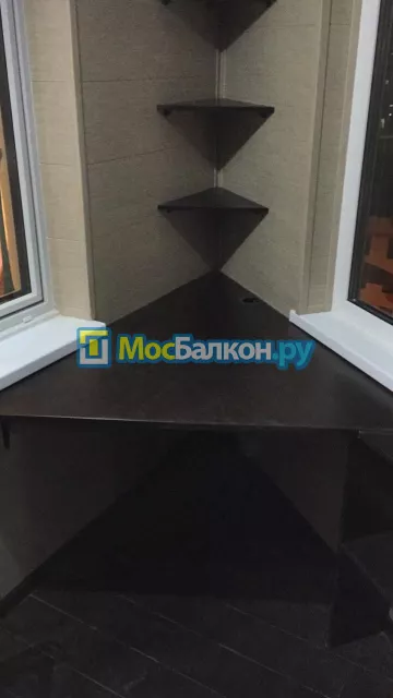 Шкаф на балкон купить в Раменском на заказ недорого от МосБалкон