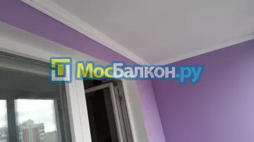 Отделка балконов гипсокартонном в Москве и области | Цены под ключ