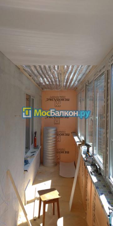 Ремонт и обшивка лоджии 6 кв. метров
