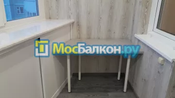 Шкаф на балкон купить в Раменском на заказ недорого от МосБалкон