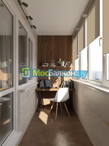 Пластиковое остекление лоджий под ключ по доступным ценам в Раменском | МосБалкон