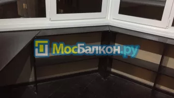 Шкаф на балкон купить в Раменском на заказ недорого от МосБалкон