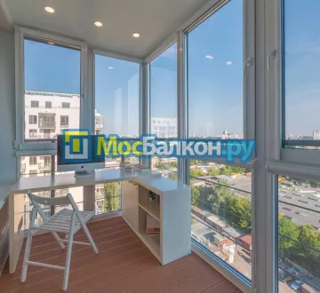 Шкаф на балкон купить в Раменском на заказ недорого от МосБалкон