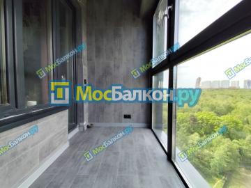 Панорамное остекление балконов  и лоджий цена Москва